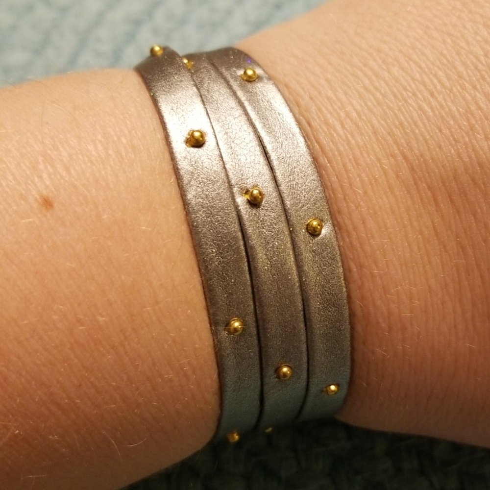 Silver Wrap Bracelet